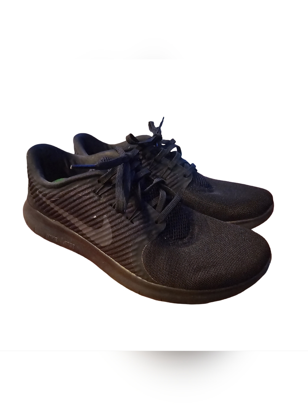 Nike Free RN Running Shoes Black Athletic Sneakers Lightweight Trainers